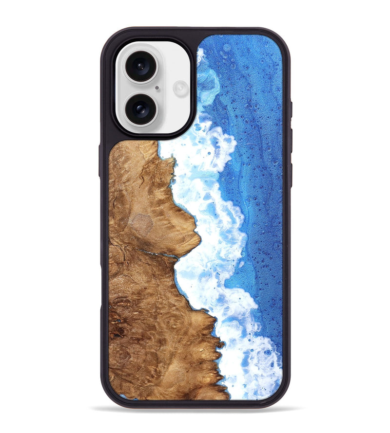 iPhone 16 Plus Wood Phone Case - Marlyn (Coastal, 821936)