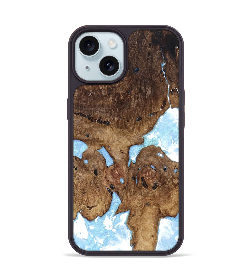 iPhone 15 Wood Phone Case - Ebony (Coastal, 821938)