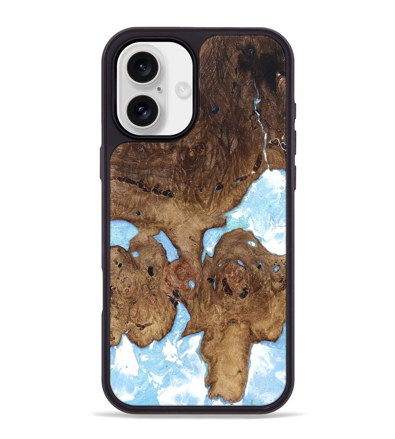 iPhone 16 Plus Wood Phone Case - Ebony (Coastal, 821938)