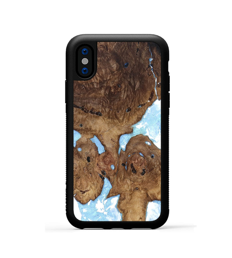 iPhone Xs Wood Phone Case - Ebony (Coastal, 821938)