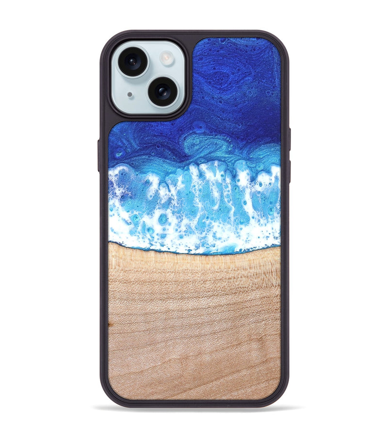 iPhone 15 Plus Wood Phone Case - Kian (Coastal, 821939)