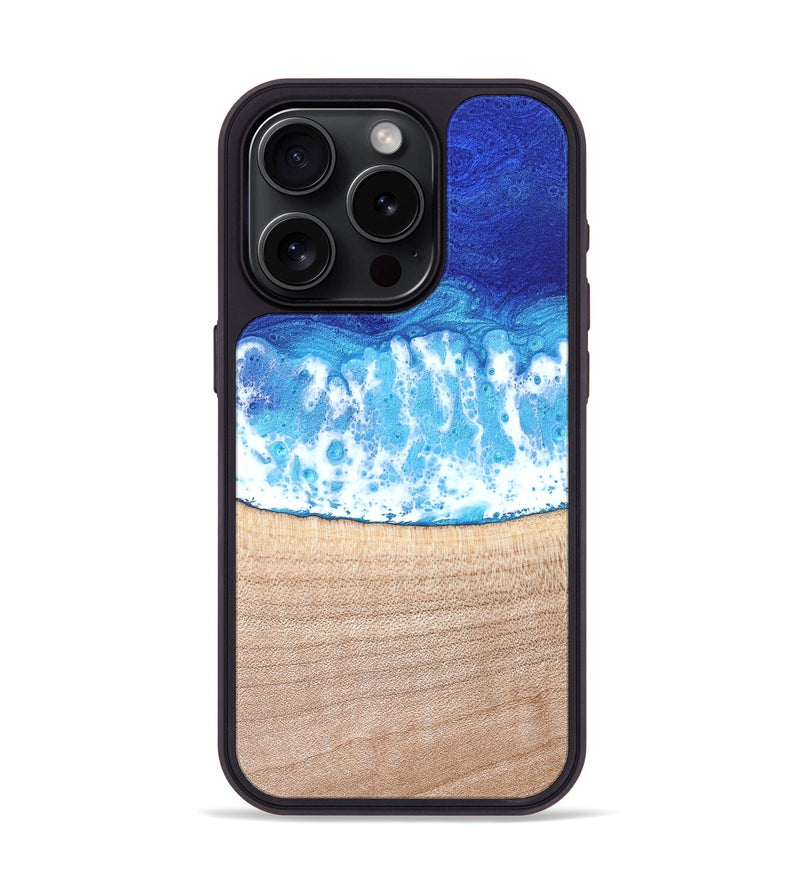iPhone 15 Pro Wood Phone Case - Kian (Coastal, 821939)