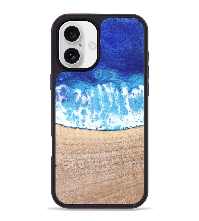 iPhone 16 Plus Wood Phone Case - Kian (Coastal, 821939)