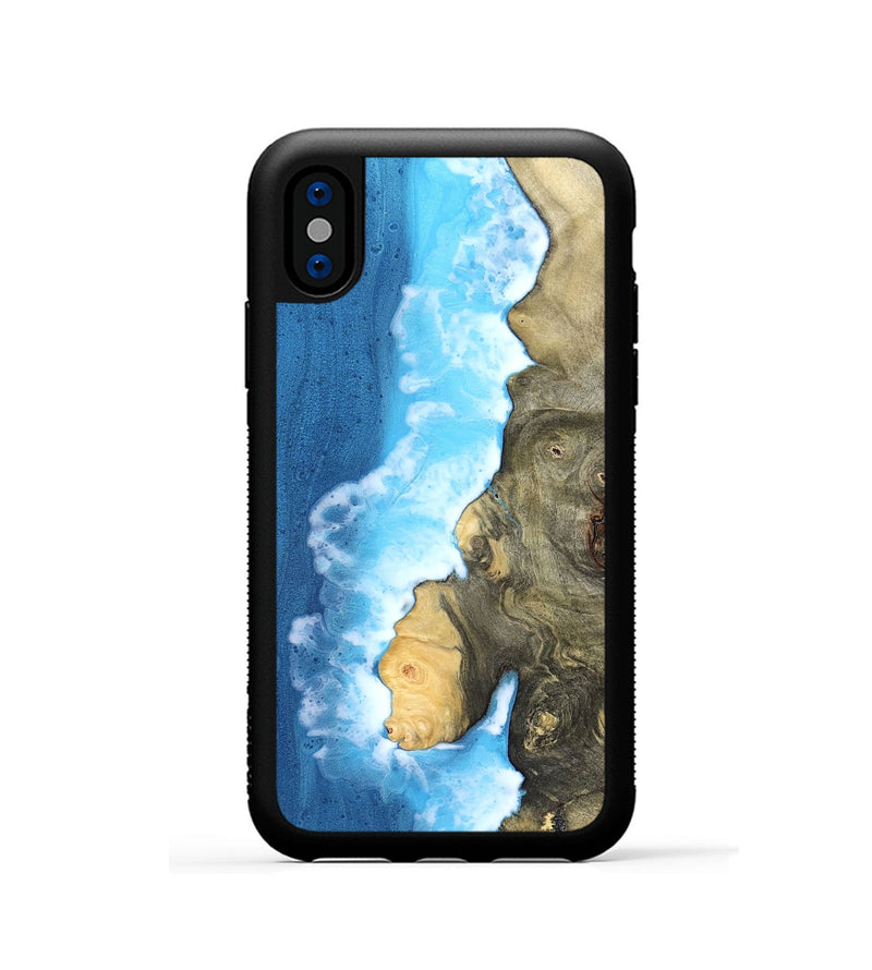 iPhone Xs Wood Phone Case - Nell (Coastal, 821940)