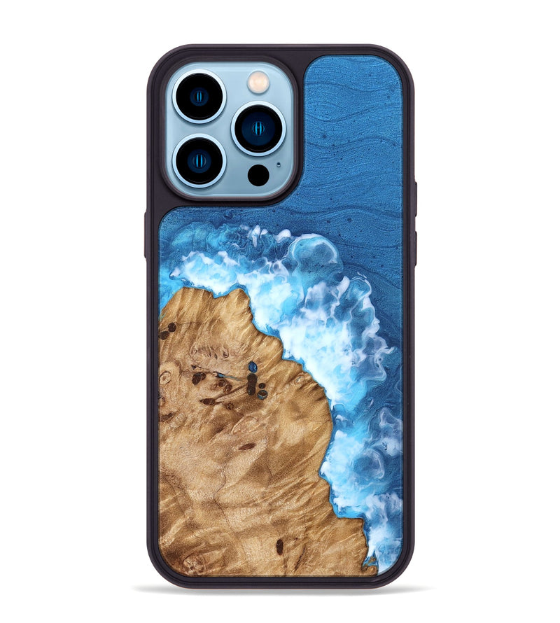 iPhone 14 Pro Max Wood Phone Case - Deborah (Coastal, 821941)