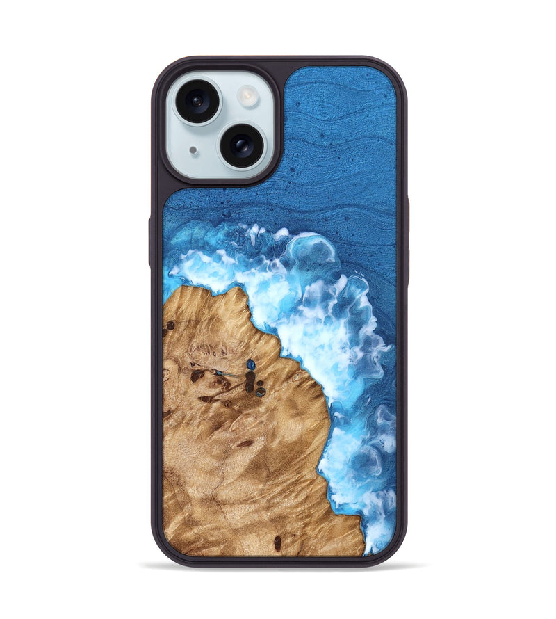 iPhone 15 Wood Phone Case - Deborah (Coastal, 821941)
