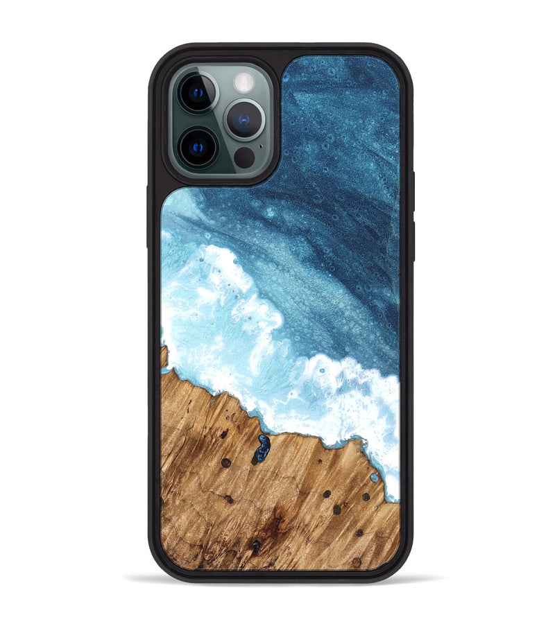 iPhone 12 Pro Max Wood Phone Case - Chanda (Coastal, 821942)