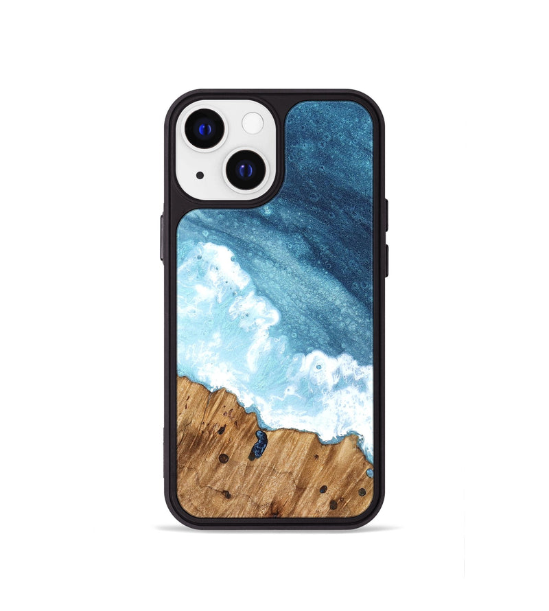 iPhone 13 mini Wood Phone Case - Chanda (Coastal, 821942)