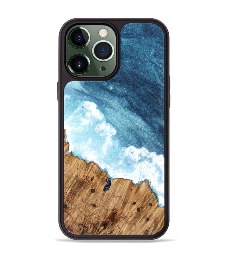iPhone 13 Pro Max Wood Phone Case - Chanda (Coastal, 821942)