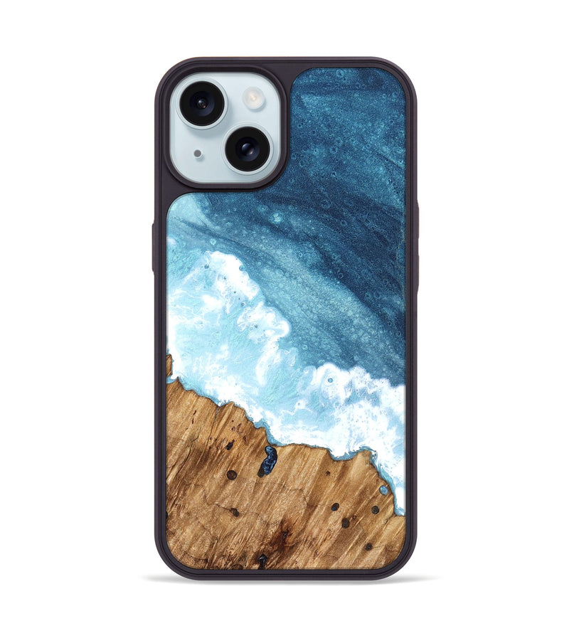 iPhone 15 Wood Phone Case - Chanda (Coastal, 821942)