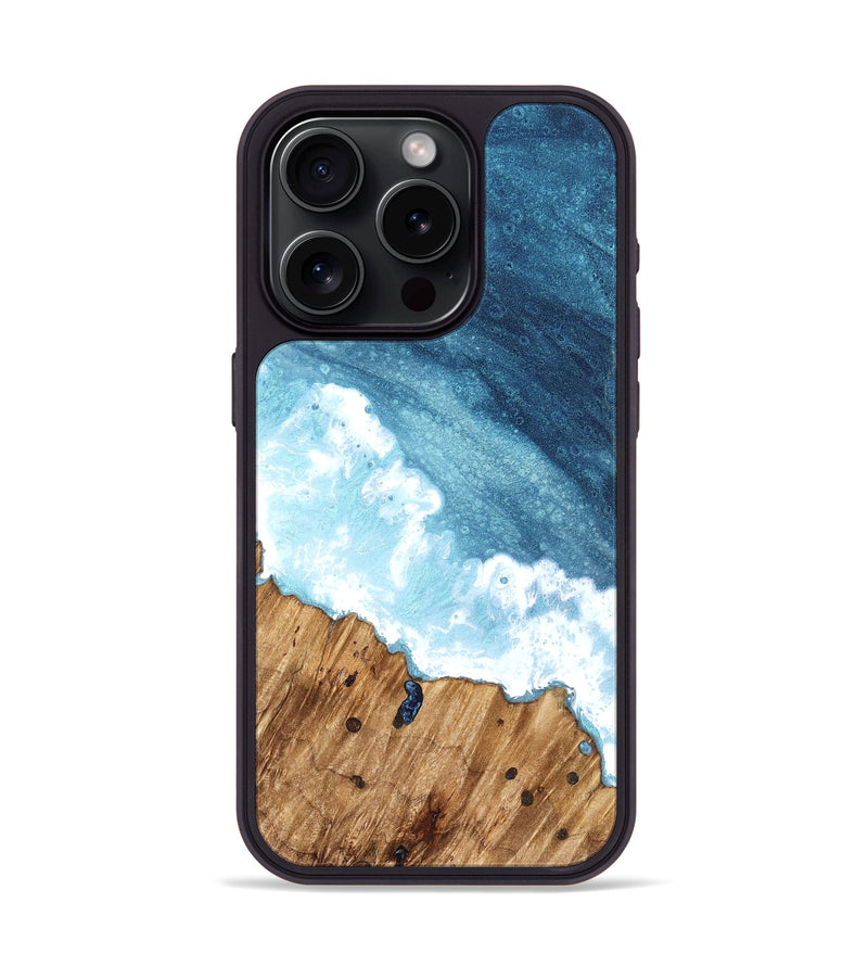 iPhone 15 Pro Wood Phone Case - Chanda (Coastal, 821942)