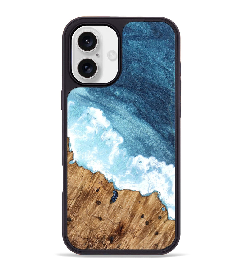 iPhone 16 Plus Wood Phone Case - Chanda (Coastal, 821942)