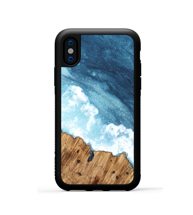 iPhone Xs Wood Phone Case - Chanda (Coastal, 821942)