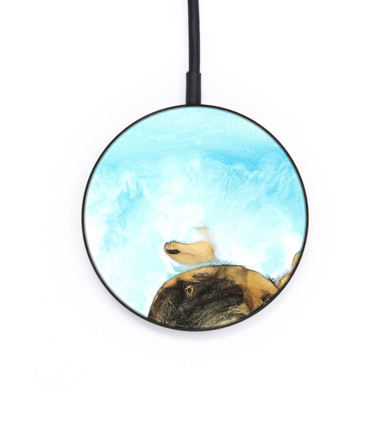 Circle Wood Wireless Charger - Blaze (Coastal, 821943)