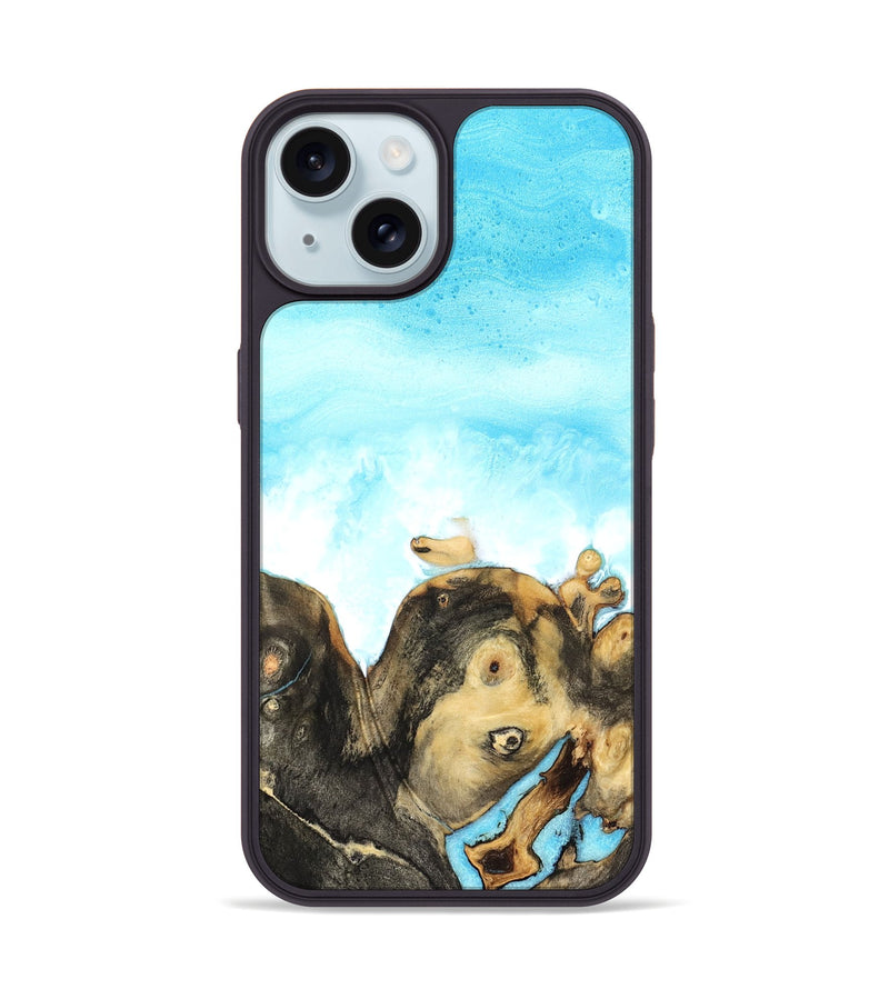 iPhone 15 Wood Phone Case - Blaze (Coastal, 821943)