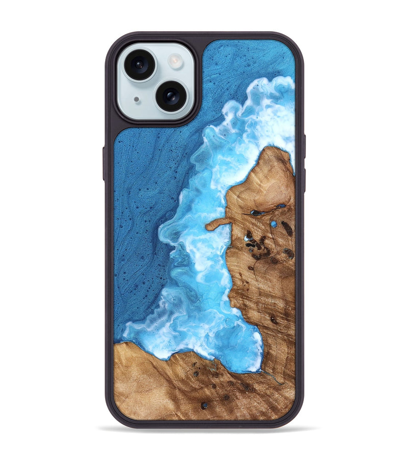iPhone 15 Plus Wood Phone Case - Gwen (Coastal, 821944)