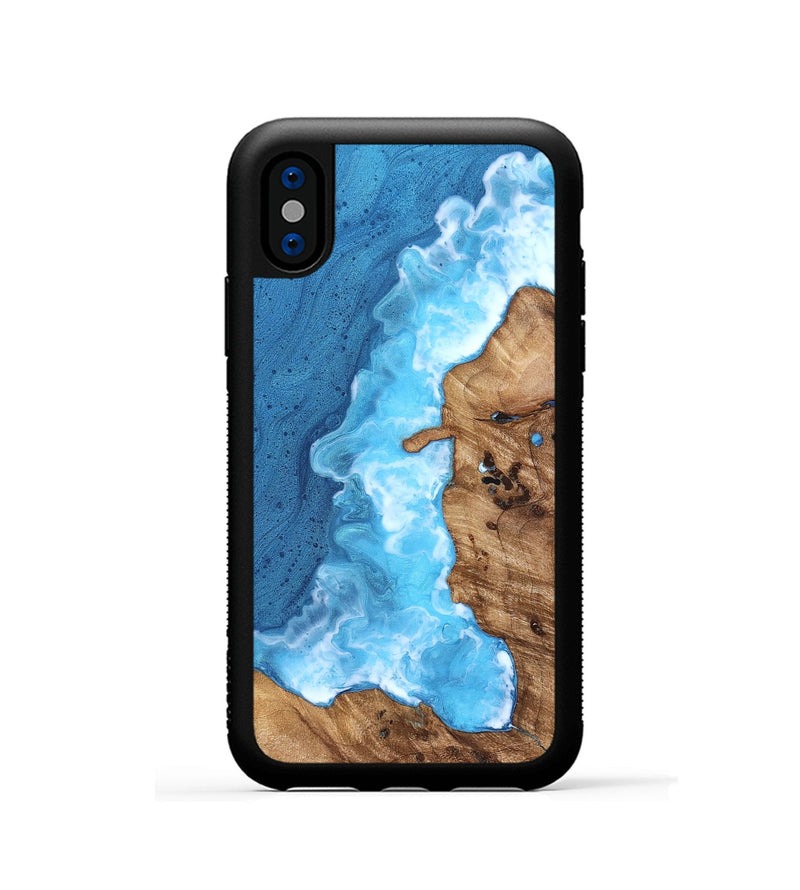 iPhone Xs Wood Phone Case - Gwen (Coastal, 821944)