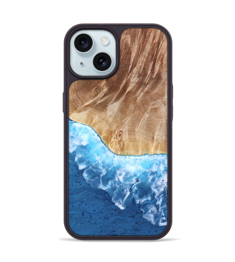 iPhone 15 Wood Phone Case - Zelma (Coastal, 821946)