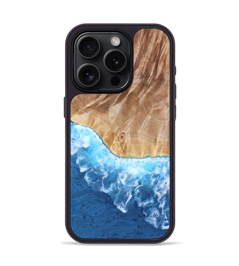 iPhone 15 Pro Wood Phone Case - Zelma (Coastal, 821946)