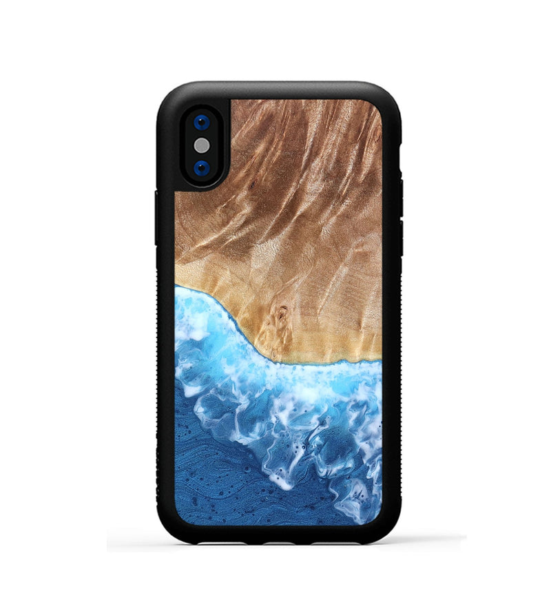 iPhone Xs Wood Phone Case - Zelma (Coastal, 821946)