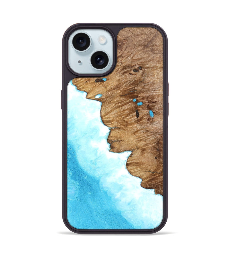 iPhone 15 Wood Phone Case - Jesiah (Coastal, 821948)