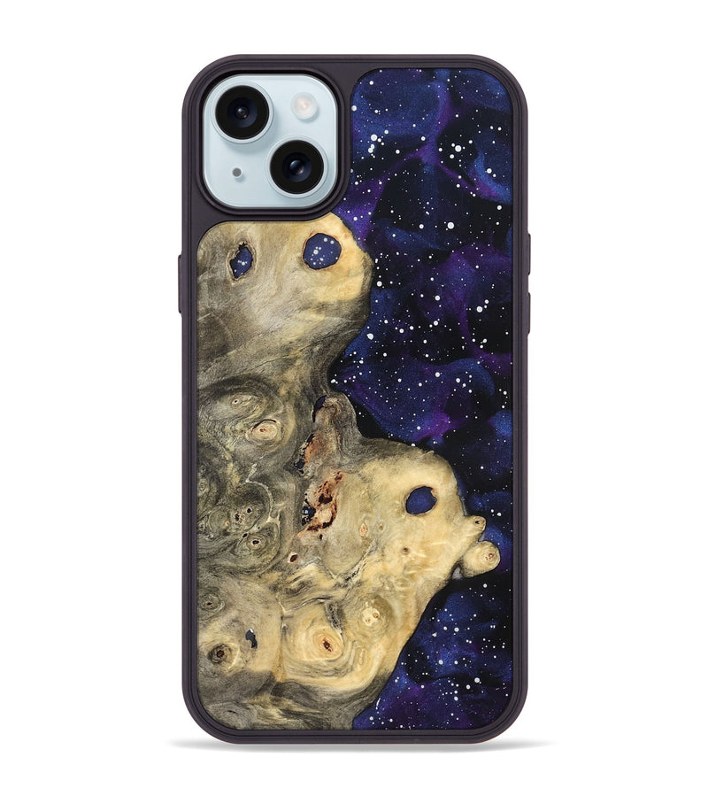 iPhone 15 Plus Wood Phone Case - Josette (Cosmos, 821956)