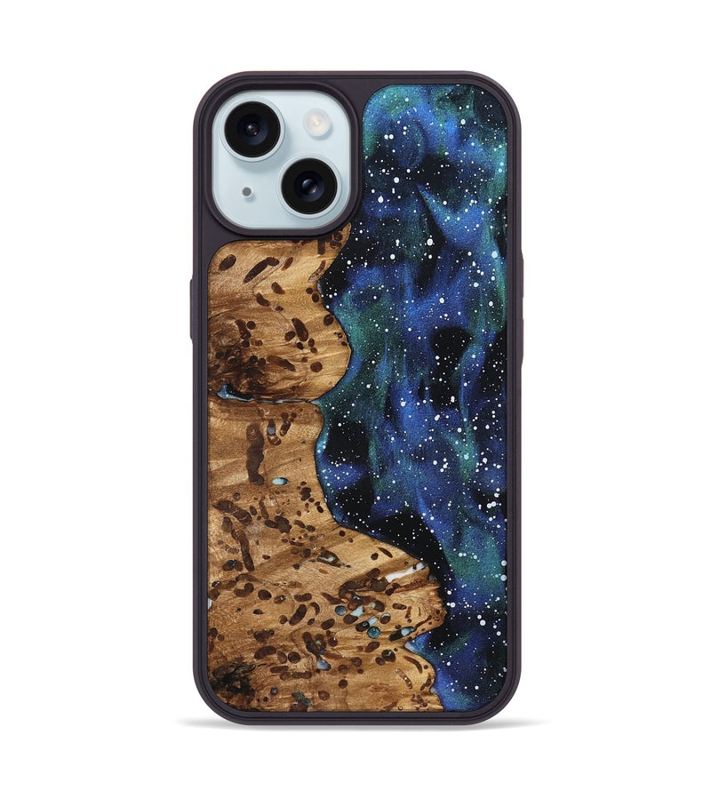 iPhone 15 Wood Phone Case - Dee (Cosmos, 821959)