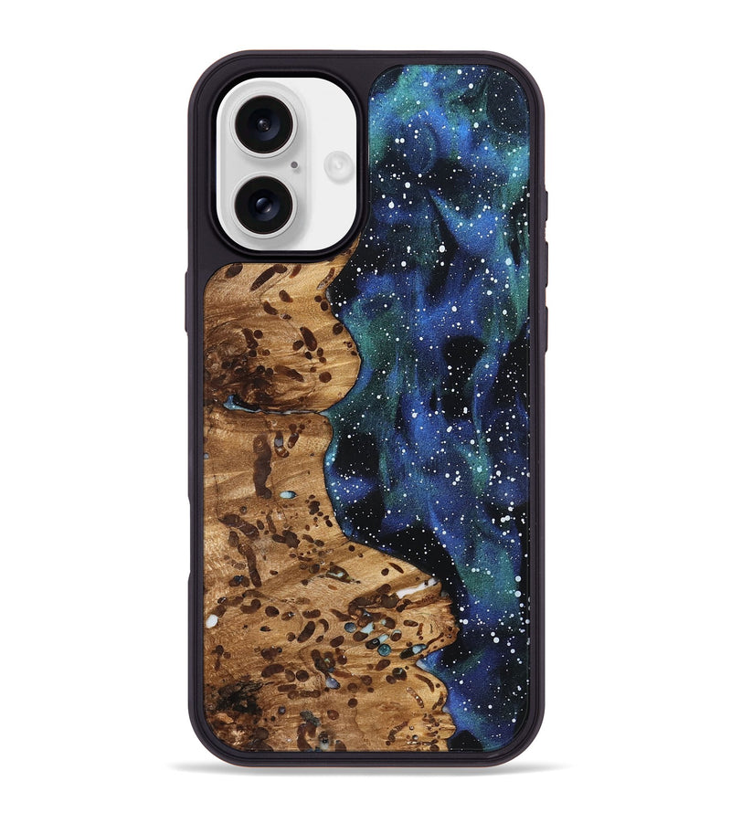 iPhone 16 Plus Wood Phone Case - Dee (Cosmos, 821959)