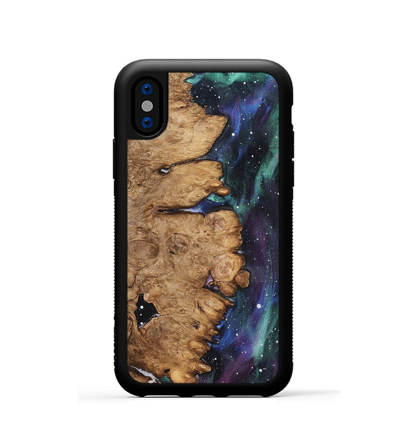 iPhone Xs Wood Phone Case - Oliver (Cosmos, 821961)