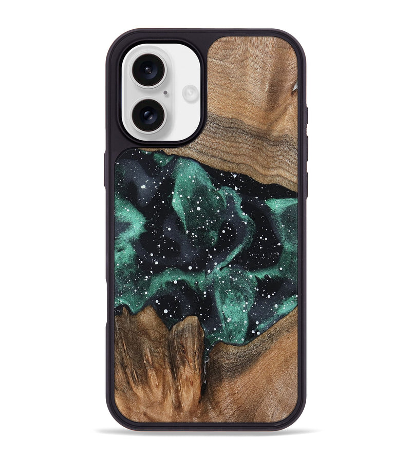 iPhone 16 Plus Wood Phone Case - Libbie (Cosmos, 821965)