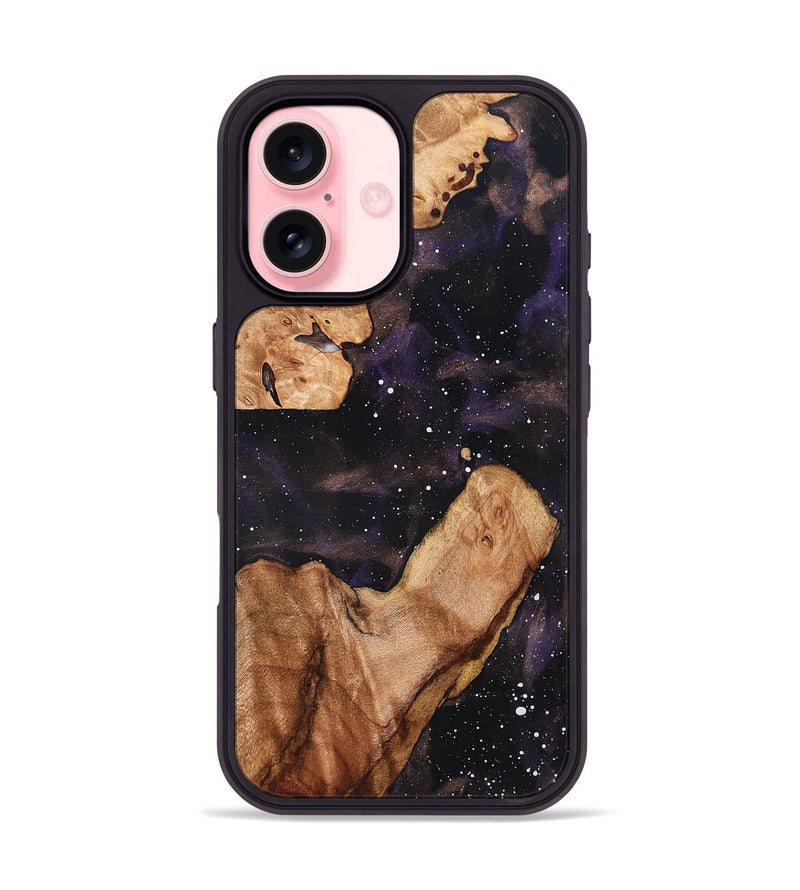iPhone 16 Wood Phone Case - Ami (Cosmos, 821967)