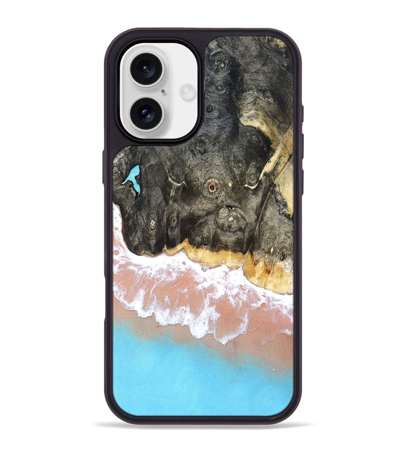 iPhone 16 Plus Wood Phone Case - Sharron (Coastal, 821968)