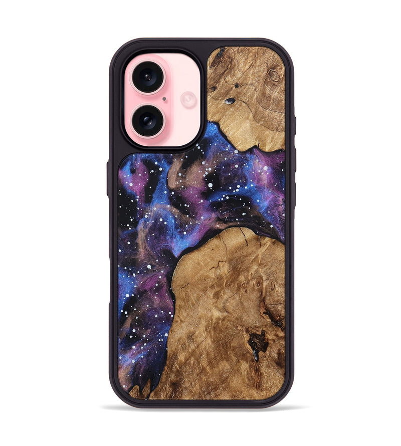 iPhone 16 Wood Phone Case - Timothy (Cosmos, 821970)