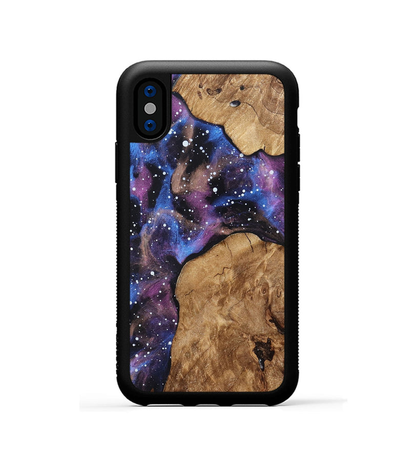 iPhone Xs Wood Phone Case - Timothy (Cosmos, 821970)
