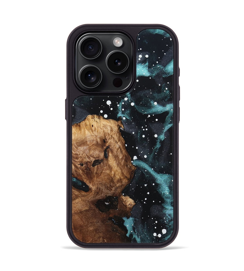 iPhone 15 Pro Wood Phone Case - Syreeta (Cosmos, 821972)