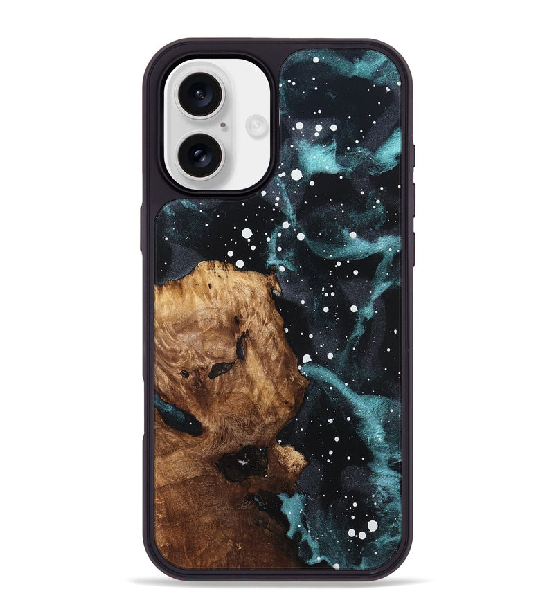 iPhone 16 Plus Wood Phone Case - Syreeta (Cosmos, 821972)