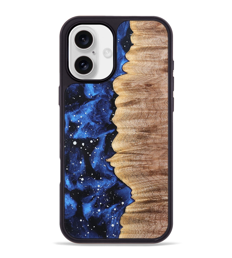 iPhone 16 Plus Wood Phone Case - Laraine (Cosmos, 821973)