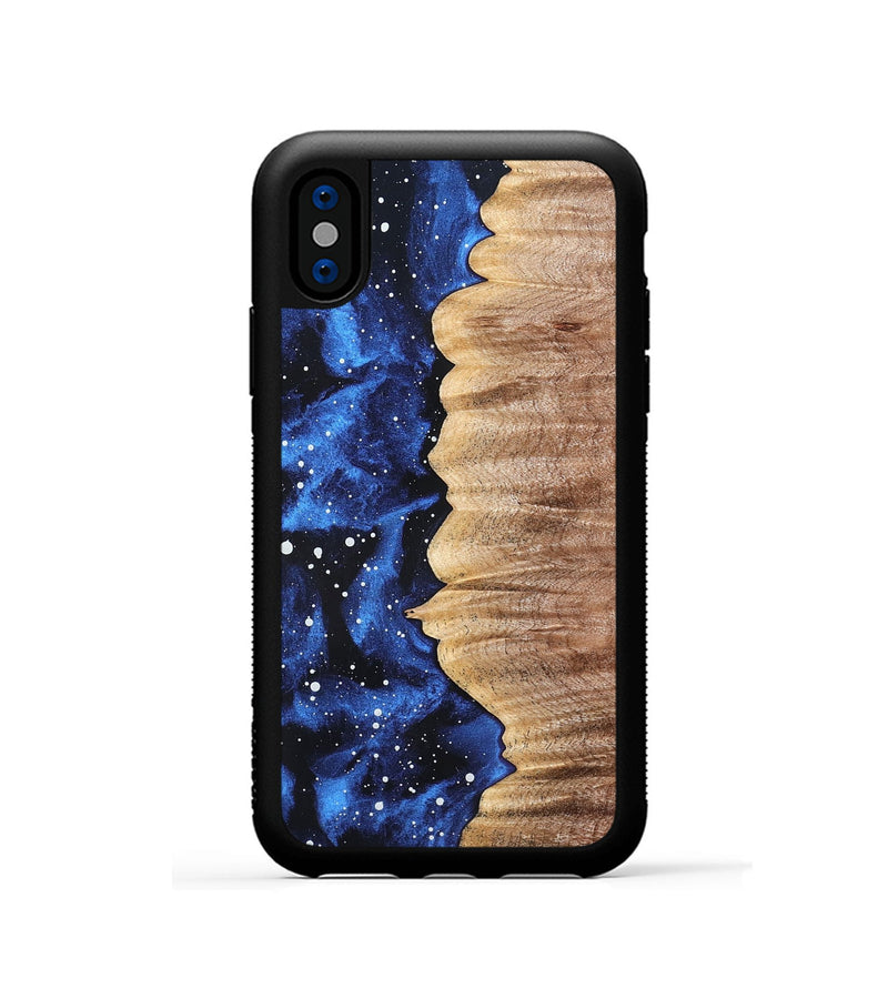 iPhone Xs Wood Phone Case - Laraine (Cosmos, 821973)