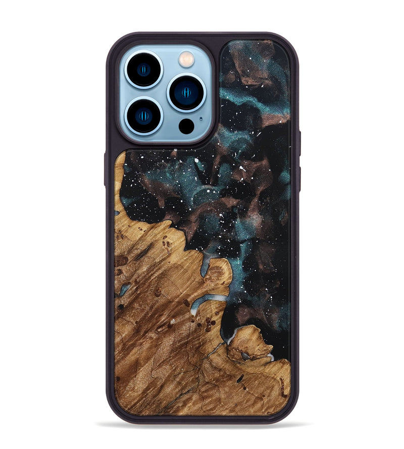 iPhone 14 Pro Max Wood Phone Case - Arian (Cosmos, 821974)