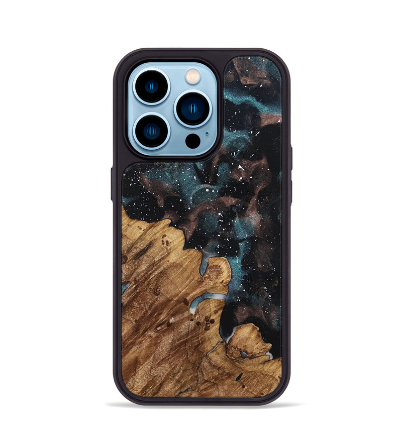 iPhone 14 Pro Wood Phone Case - Arian (Cosmos, 821974)