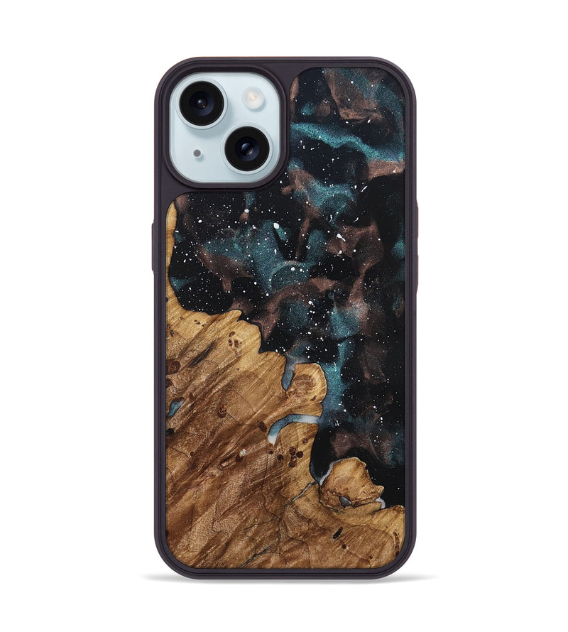 iPhone 15 Wood Phone Case - Arian (Cosmos, 821974)