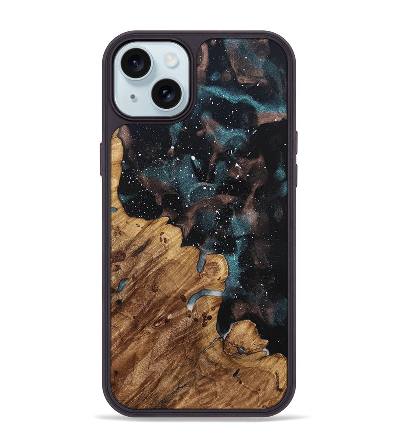 iPhone 15 Plus Wood Phone Case - Arian (Cosmos, 821974)