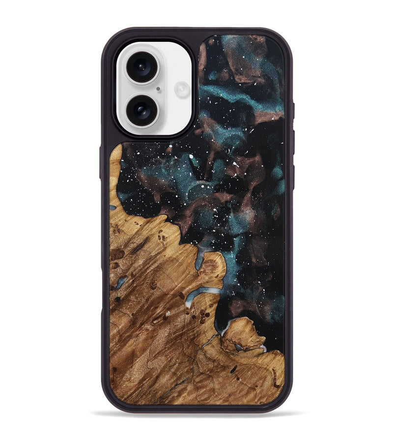 iPhone 16 Plus Wood Phone Case - Arian (Cosmos, 821974)