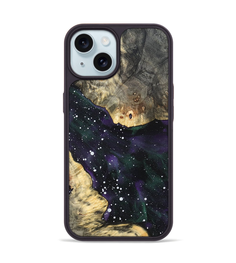 iPhone 15 Wood Phone Case - Carla (Cosmos, 821977)