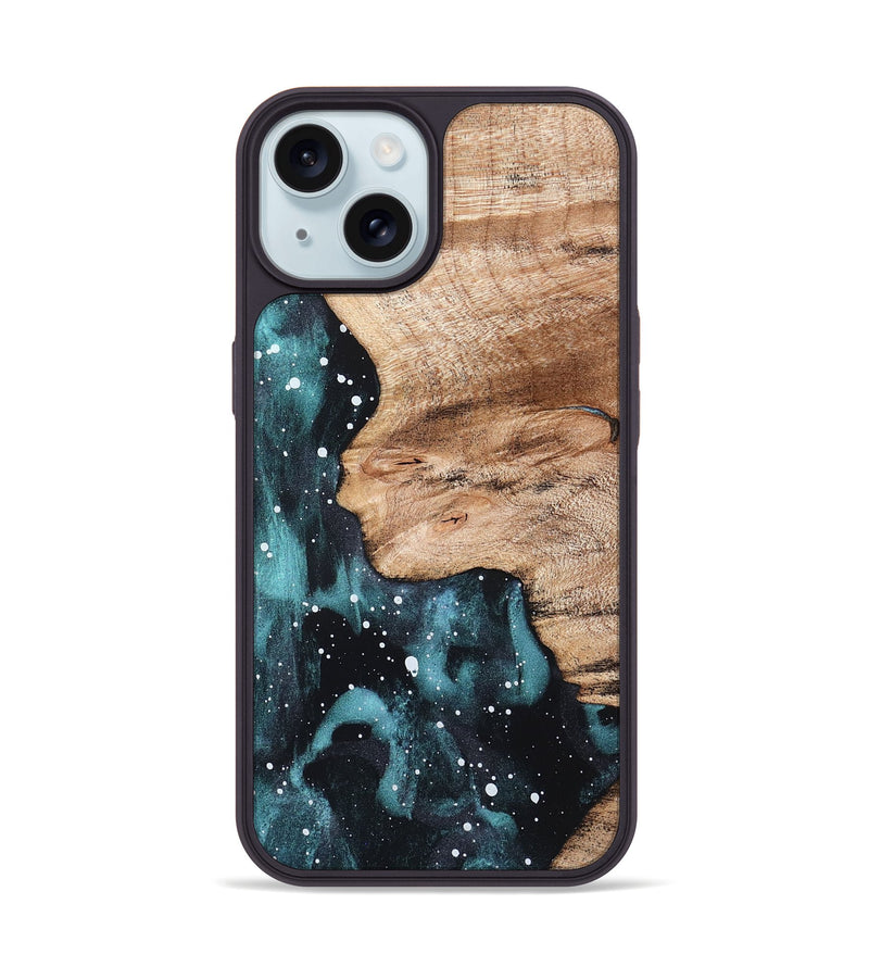 iPhone 15 Wood Phone Case - Miller (Cosmos, 821978)