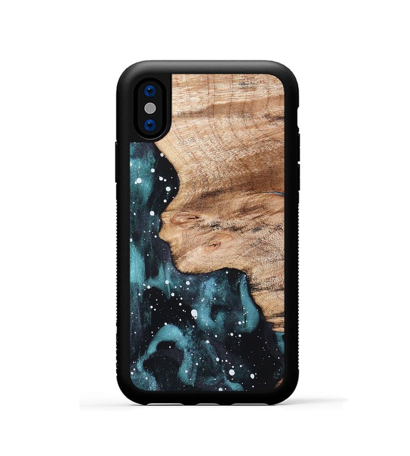 iPhone Xs Wood Phone Case - Miller (Cosmos, 821978)