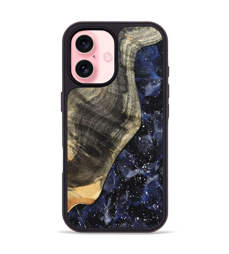 iPhone 16 Wood Phone Case - Rheta (Cosmos, 821980)