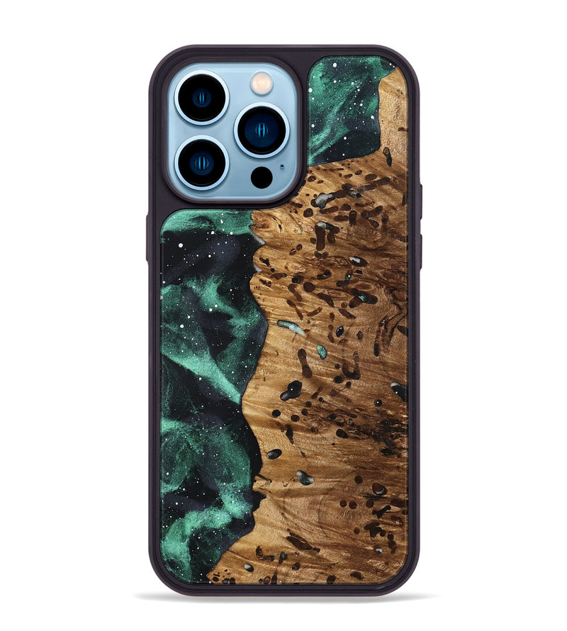 iPhone 14 Pro Max Wood Phone Case - Latanya (Cosmos, 821981)