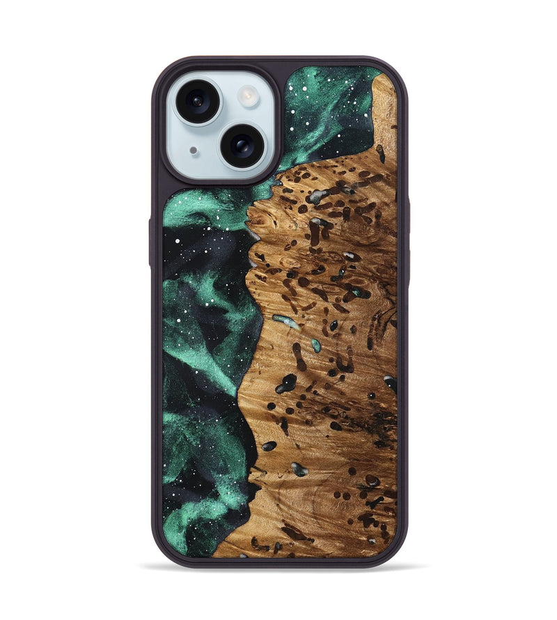 iPhone 15 Wood Phone Case - Latanya (Cosmos, 821981)