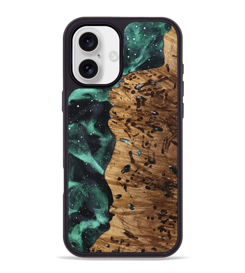 iPhone 16 Plus Wood Phone Case - Latanya (Cosmos, 821981)